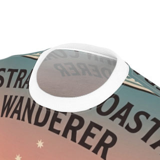 Coastal Wanderer Surf Van Tee | Ocean Cliffs Sunset All-Over Print 27