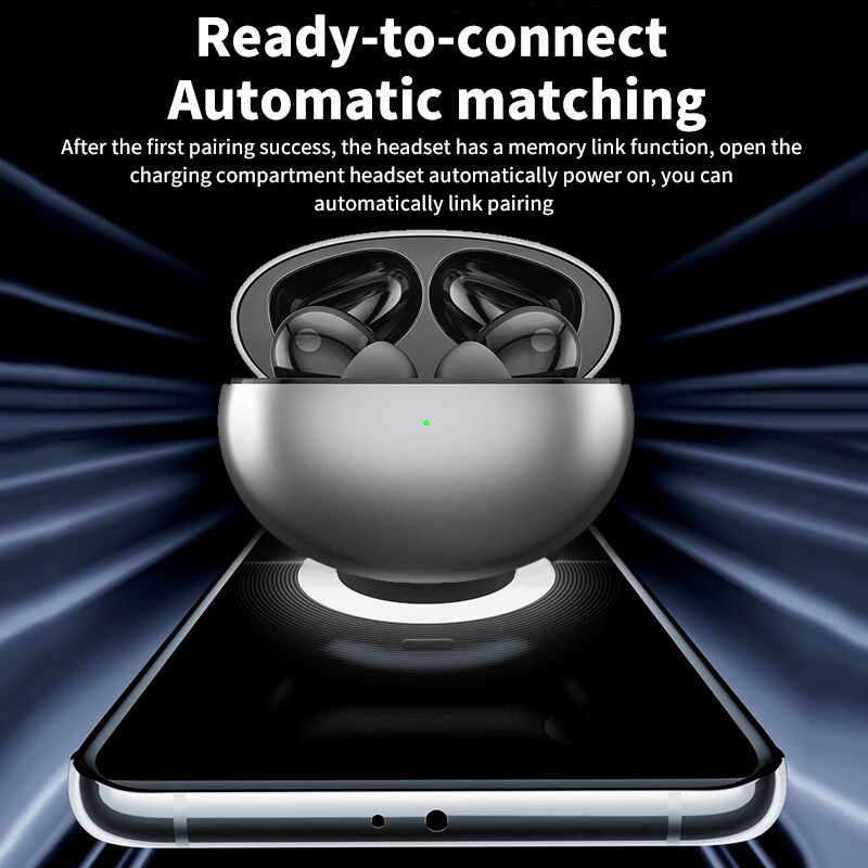 TWS Earbuds with Active Noise Cancelling (ANC+ENC)