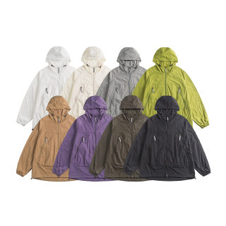 Lightweight Hooded Windbreaker Jacket, Unisex 4