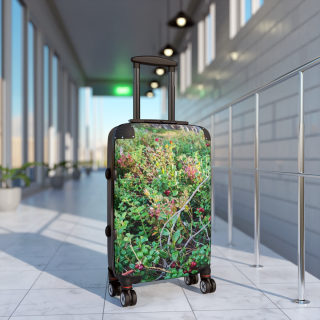 Wild Berry Bush Suitcase | Nature Photo Luggage 7