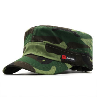 Military Style Flat Cap | Camouflage Travel & Outdoor Sun Hat 4