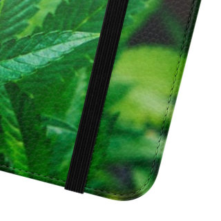 Marijuana leaf flip case 197