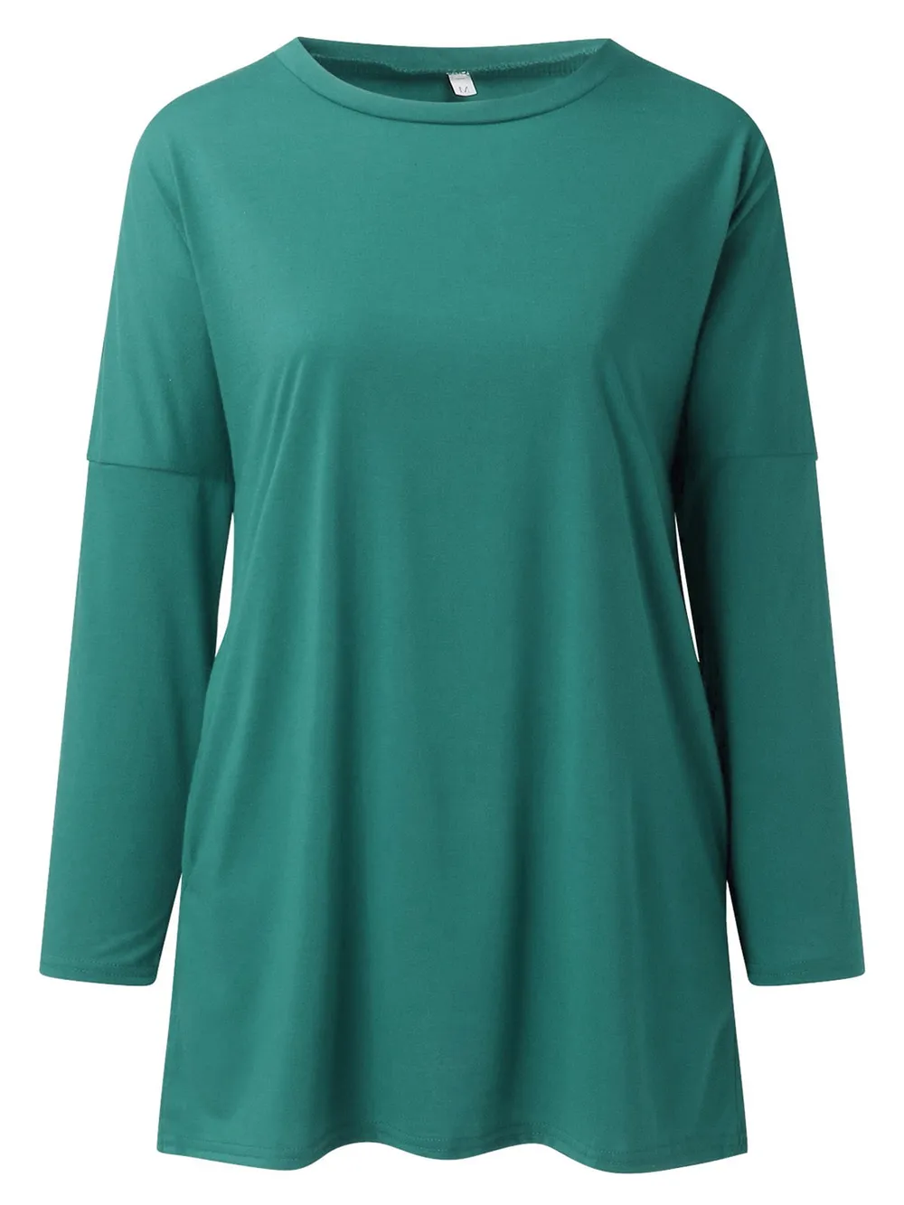 Full Size Round Neck Long Sleeve T-Shirt 4