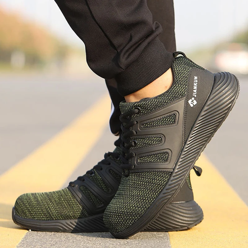 Steel Toe Work Safety Boots for Men | Lightweight Anti-Smashing Sneakers 6