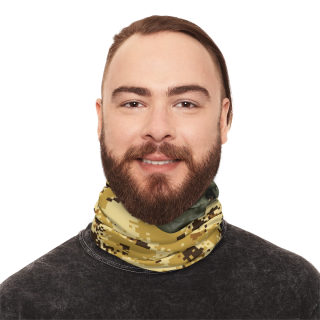 Desert Digital Camouflage Skull Neck Gaiter 12