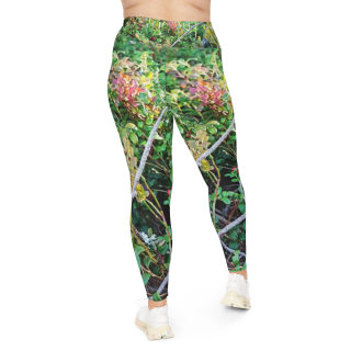 Wildberry Forest Leggings | All-Over Print 4