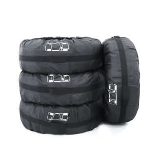 Waterproof Oxford Fabric Spare Tire Cover, Set of 4