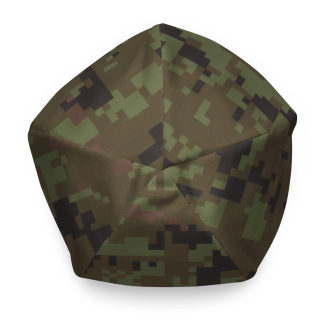 All-Over Print Beanie Green Digital Camo 25