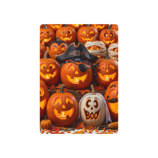 Jack-o'-Lantern Halloween Poker Playing Cards | Spade Ace Design 2