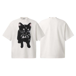 Cat 3D Print Short Sleeve T-Shirt | American Vintage Style 5
