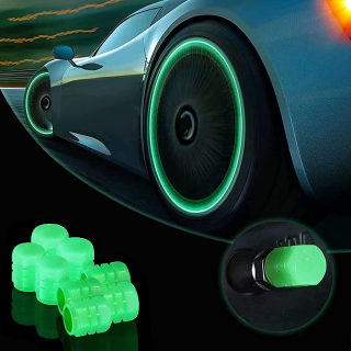 Tire valve caps — fluorescent, separated type, high brightness 3
