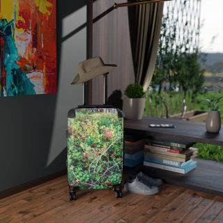 Wild Berry Bush Suitcase | Nature Photo Luggage 13