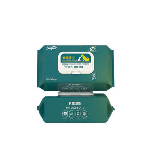 Pet Wet Wipes, 80-Sheet Pack 3
