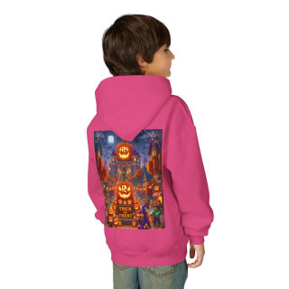 Spooky Pumpkin Patch Trick or Treat Kids Hoodie 79