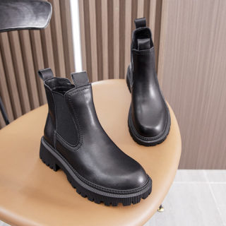 AIYUQI Women's Genuine Leather Chelsea Boots | Retro Martin Ankle Boots 2