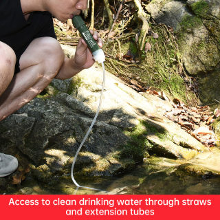 Portable Camping Water Filter Straw for Survival & Emergency Use 4