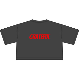 FOCUS graphic cropped tee 16