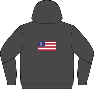 Patriotic cupcake with sparkler hoodie 10