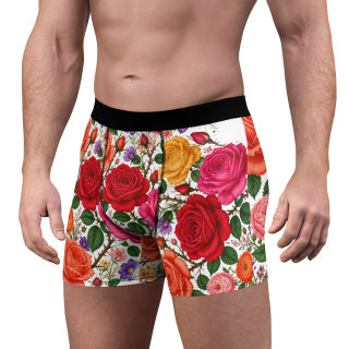 Vintage Rose Garden Boxer Briefs 5