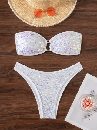 Sequin bikini set 3