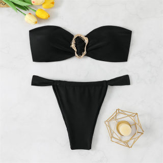 Solid Color bikini set