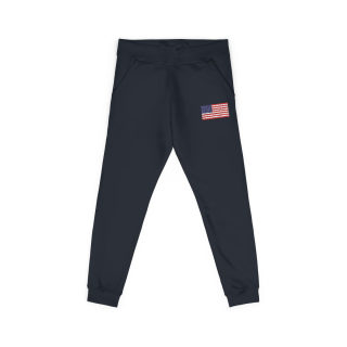 American flag embroidered sweatpants 21