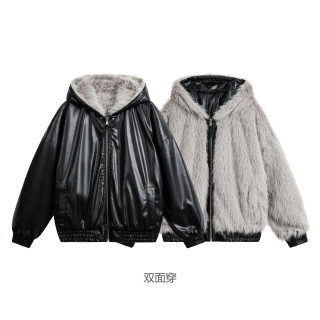 Reversible Hooded Winter Jacket | Men's Oversized Parka, Faux Leather & Fur 6