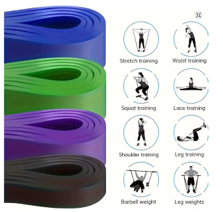 Elastic Band Pull-Up Assist Belt | Yoga & Fitness Resistance