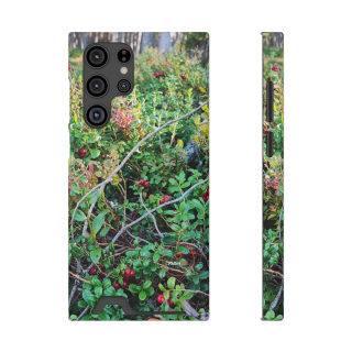 Wild berry bush phone case 8