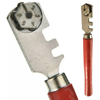 130mm Professional Diamond Tip Glass Tile Cutter | Portable Hand Tool