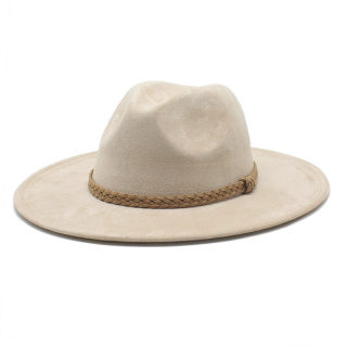 Western Cowboy Sun Hat | Suede Casual Versatile Knight Hat 3