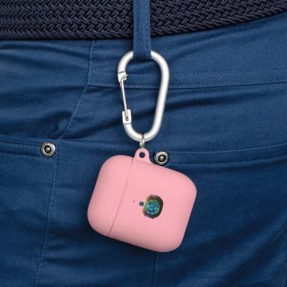 Neon Pumpkin Skull AirPods Case 36