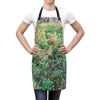 Wild berry meadow apron 3