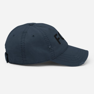 Distressed Dad Hat FOX 17