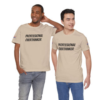 Professional Overthinker Tee | "Not Today" Back Graphic 344