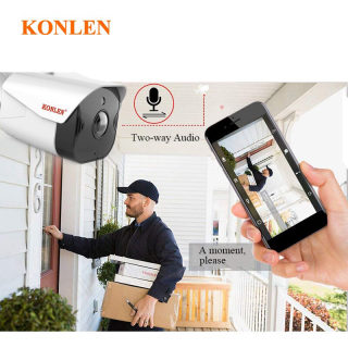 KONLEN WiFi Security Camera, Tuya Smart Life, 1080P, Outdoor 4