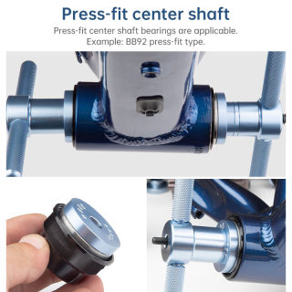 Bicycle Bearing Press & Extractor Tool Set 3