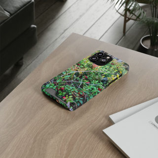 Wild berry bush phone case 122