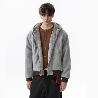Men's Zip Hoodie Sweatshirt | Vintage Style 3