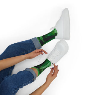Cannabis leaf socks 26