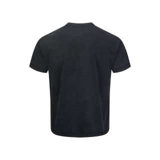 Washed Distressed Gothic Print Loose Fit T-Shirt 4