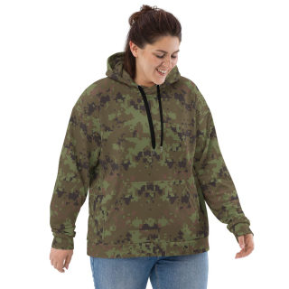 Unisex Hoodie, digital green camo 9
