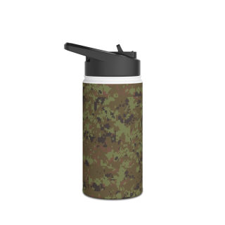 Camo Pattern Stainless Steel Water Bottle | Standard Lid 3