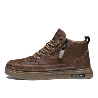 Men's Martin-Style High-Top Boots | Black Work & Casual Boots 4