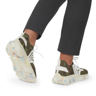 Camo Pattern Men's Mesh Sneakers 18
