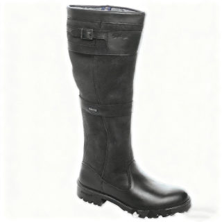 Color Block Buckle High-Top Knight Boots | Chunky Square Heel 3