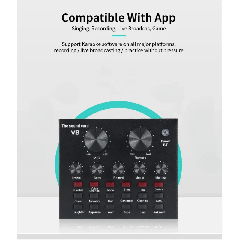 V8 Professional Podcast & Streaming Bundle with BM-800 Microphone 3