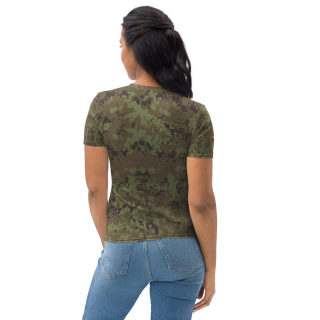 Women's T-shirt, digital camo 6