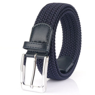 Men's & Women's Canvas Woven Belt | Non-Porous Elastic Casual Belt 4