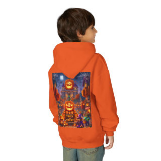 Spooky Pumpkin Patch Trick or Treat Kids Hoodie 70